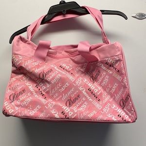 Large pink dance bag